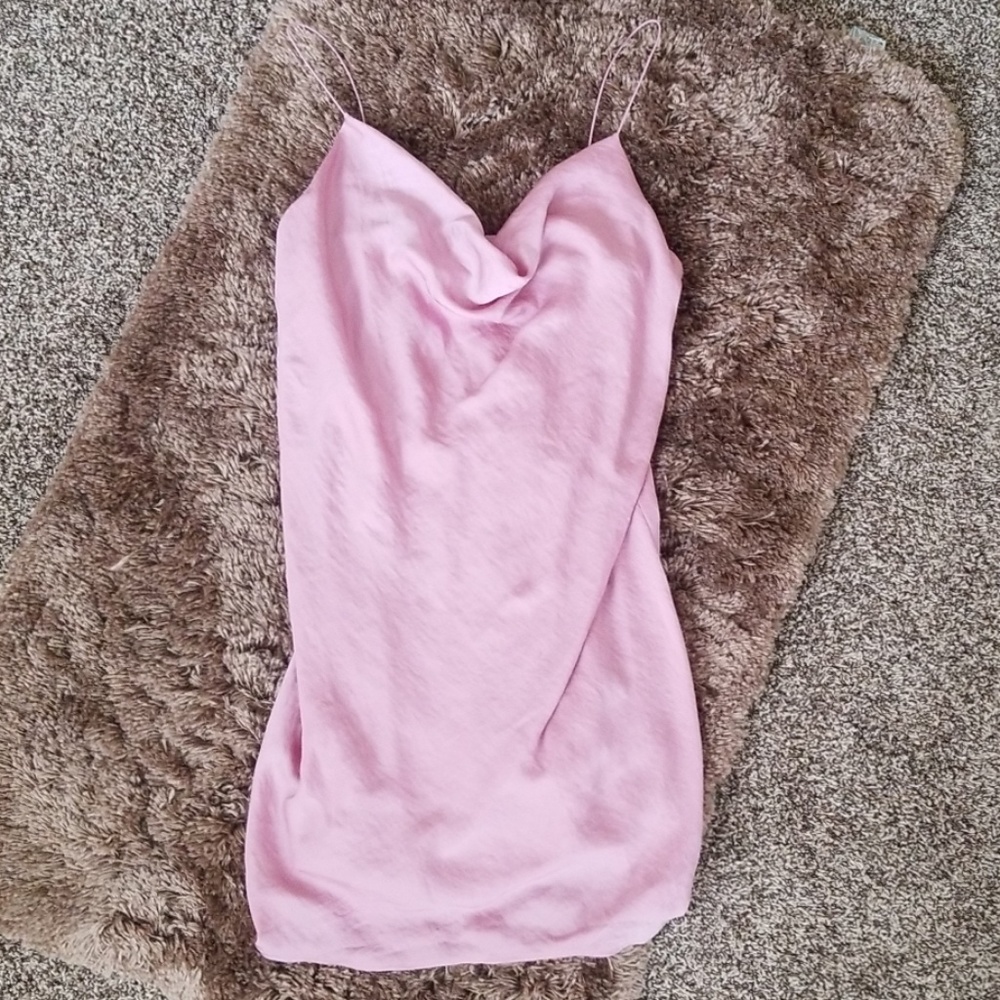 Drape Pink Dress size M